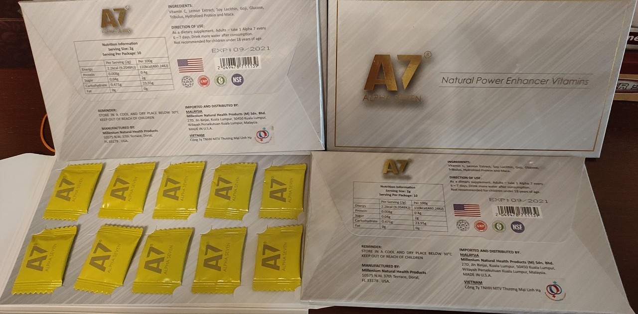 KẸO NGẬM CƯỜNG DƯƠNG ALPHA SEVEN A7